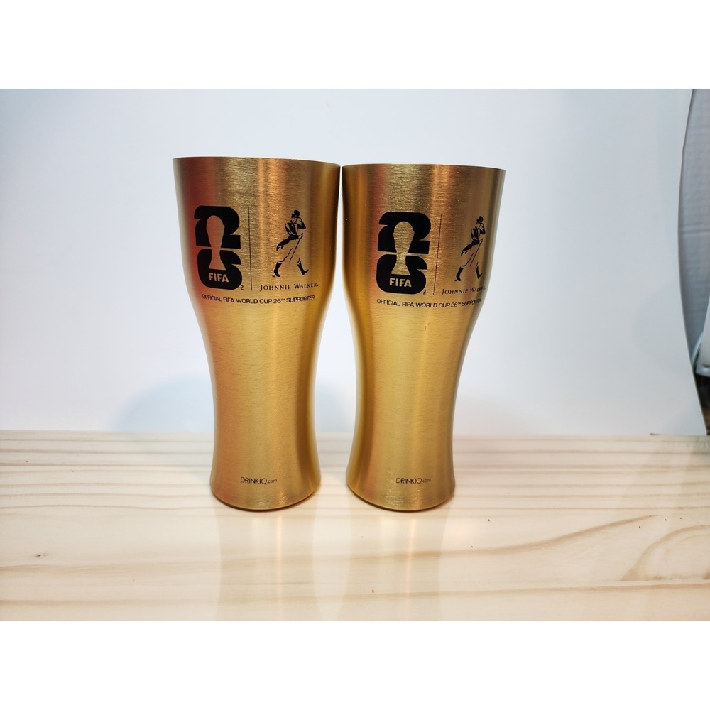 Jonnie Walker Fifa 2026 World Cup Collector Cups Set of 2